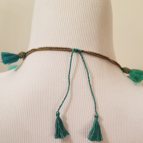 Handmade Tassel Necklace - Picture 3 of 8